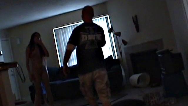 Cheating GF fingers pussy