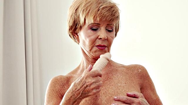 It's Romana and her favorite toy