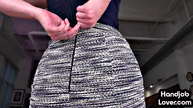 loving babes tugging cock for BFF trio