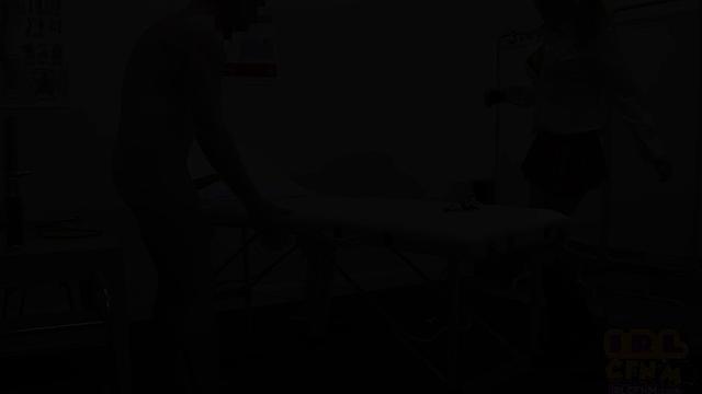 Petite CFNM babe pounded in 3way