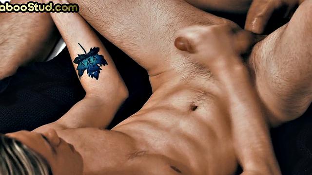 Taboo stud fucked by stepbrother in tiny asshole