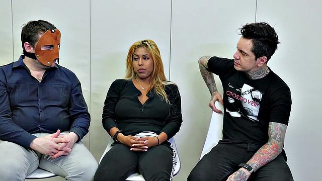 Bound slut gets rimmed