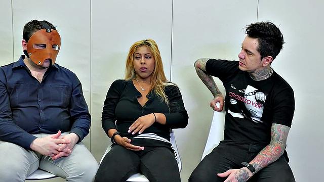 Bound slut gets rimmed