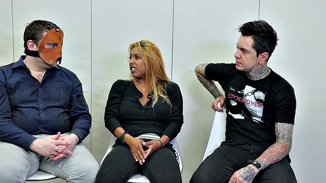 Bound slut gets rimmed