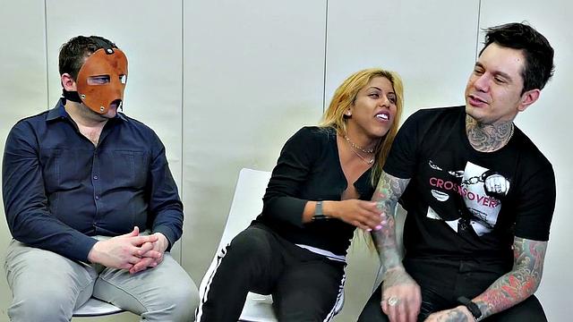 Bound slut gets rimmed