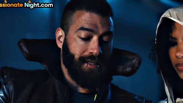 Facial loving bigbooty bae and ebony slut 4way