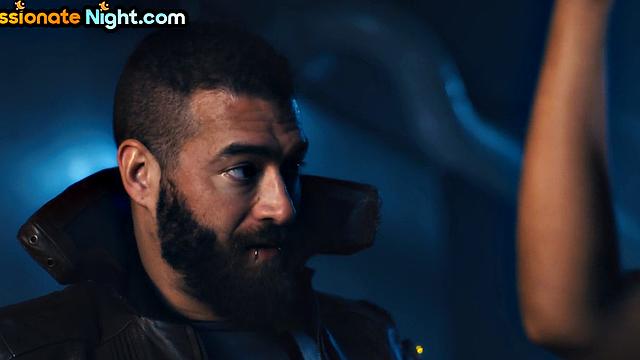 Facial loving bigbooty bae and ebony slut 4way