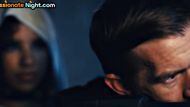 Facial loving bigbooty bae and ebony slut 4way