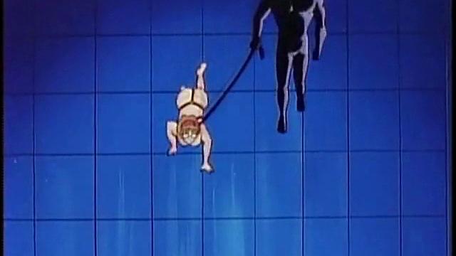 Big-titted teen tied up & licked in hardcore bondage