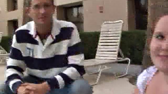 Cute BBW Sheena Swallowing Cock