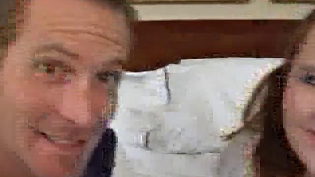 Cute BBW Sheena Swallowing Cock