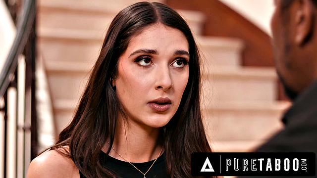 PURE TABOO Grieving Man Shocked As Mistress Aria Sloane Shows Up & Wants To Go To The Funeral