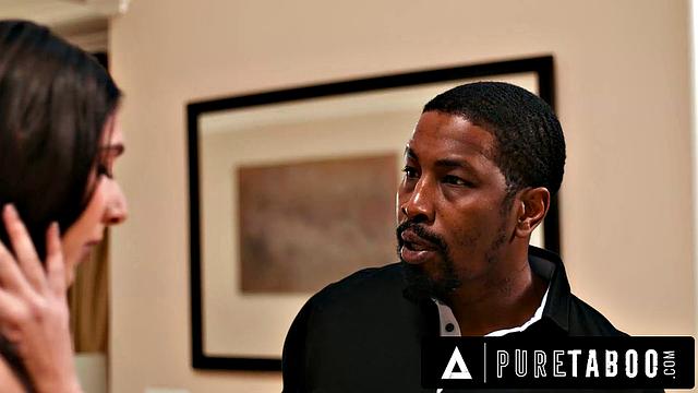 PURE TABOO Grieving Man Shocked As Mistress Aria Sloane Shows Up & Wants To Go To The Funeral