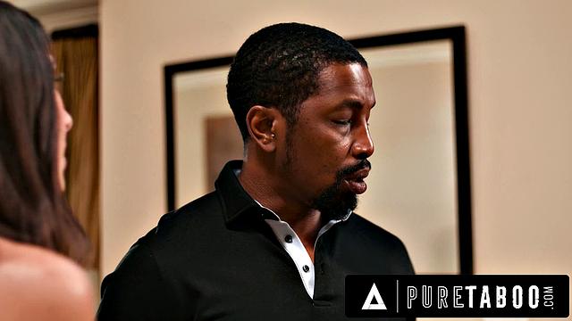 PURE TABOO Grieving Man Shocked As Mistress Aria Sloane Shows Up & Wants To Go To The Funeral