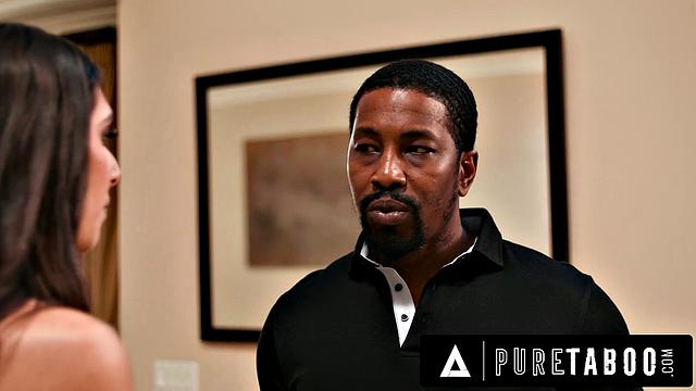PURE TABOO Grieving Man Shocked As Mistress Aria Sloane Shows Up & Wants To Go To The Funeral
