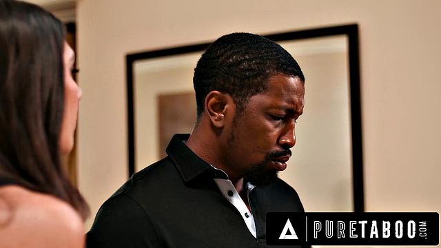 PURE TABOO Grieving Man Shocked As Mistress Aria Sloane Shows Up & Wants To Go To The Funeral