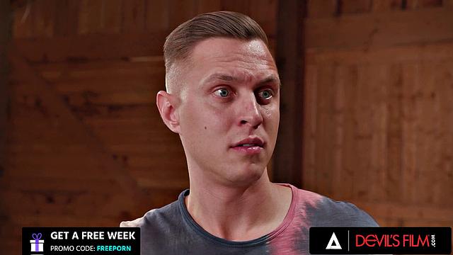 DEVILS FILM - Lucky Man Fucks His Girlfriend And Her Busty Hot Stepmom Slimthick Vic