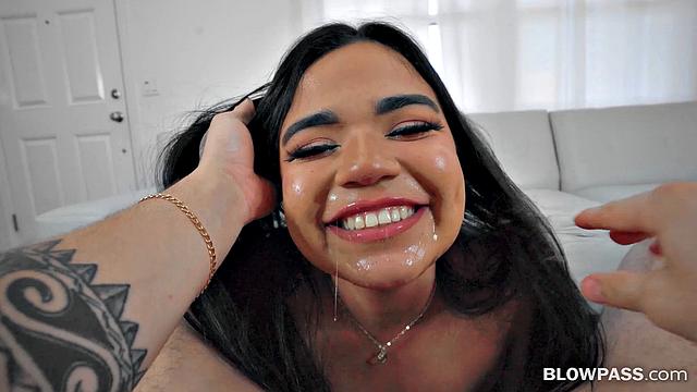 Blowpass - Hottest Latina Babes Compilation - Hot Mamacitas Getting Fucked In The Mouth