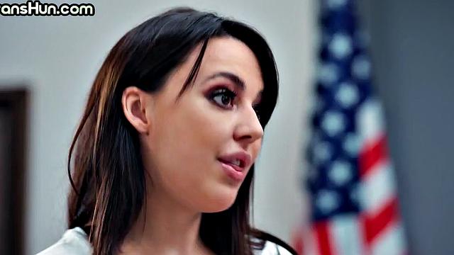 College Transgender licks and fucks in classroom