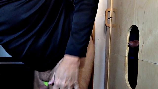 Glory Hole Black Cock Suck