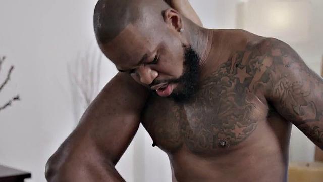 Ethnic barebacking anal sex for Black bottom by top BF