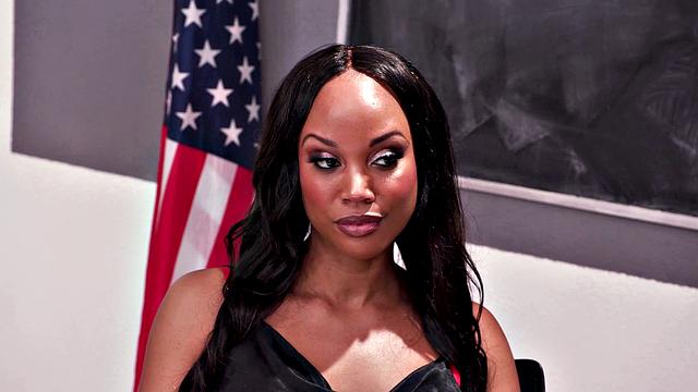 DEVILS FILM - Hot Threesome With Two Naughty Teachers And Cute Teen Madi Collins