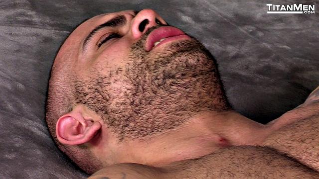 RENT: Daddy Vinnie pounds his boy Lorenzo while Dallas watches