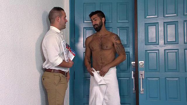 CAUKE for President: Luke does whatever it takes to get vote