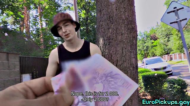 Petite dude assfucked by stranger