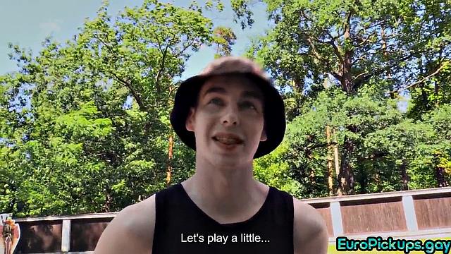 Petite dude assfucked by stranger