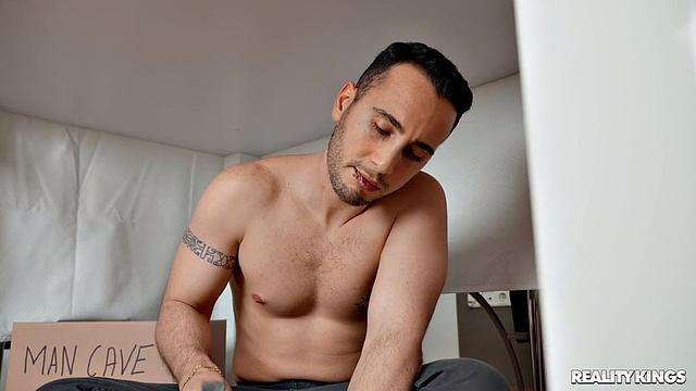 A Pussy in the Man Cave