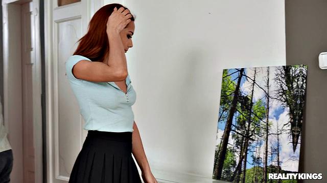 A Pussy in the Man Cave