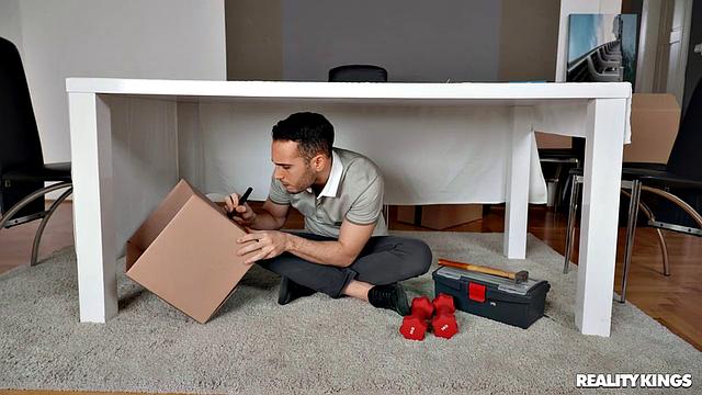 A Pussy in the Man Cave