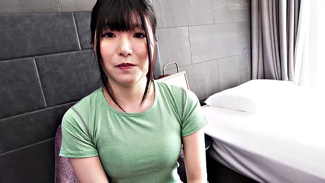 Kaho Hamazaki is our cute office girl who wants to play naked for an afternoon