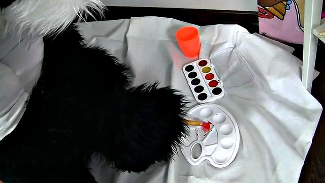 Extremely wild with a toy