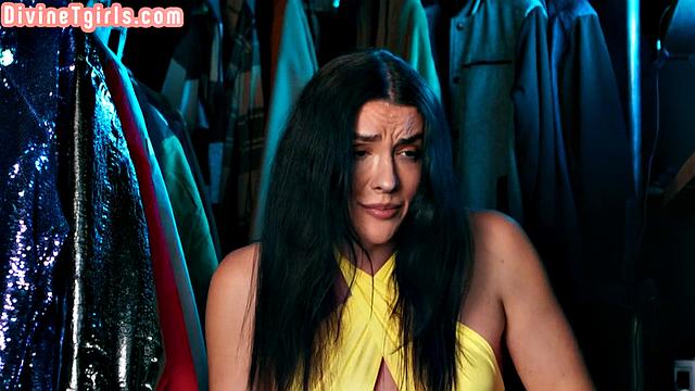 Trans goddess gets anal destroyed by boyfriend