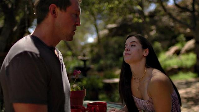 Stepdaughter got cuntfucked outdoors in doggystyle by stepdad