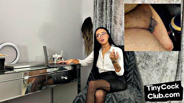 SPH college voyeurs teasing wanker who cocks for them