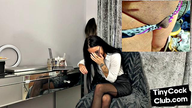 SPH college voyeurs teasing wanker who cocks for them