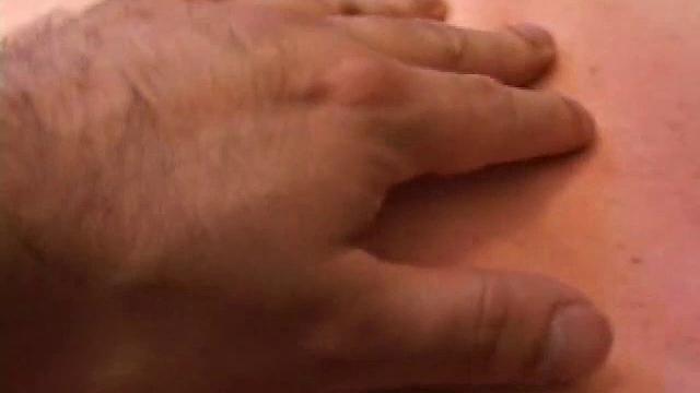 Already stroking himself thru his jeans, Tapher gets nice and hard before stripping down. He starts playing with his asshole and gets a little help jerking his cock.