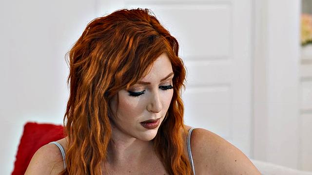 GIRLSWAY - Naughty Teen Leana Lovings Is Caught Sniffing Stepmom's Dirty Panties