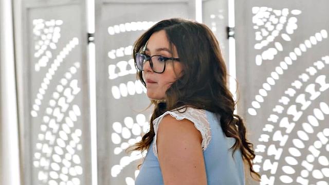 GIRLSWAY - Naughty Teen Leana Lovings Is Caught Sniffing Stepmom's Dirty Panties