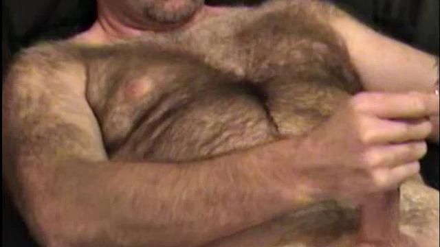 This rugged and super hairy construction contractor was very nervous when he first came by. But after I gave him a blow job, he settled right down. Even so, he was a little nervous when we did this video.