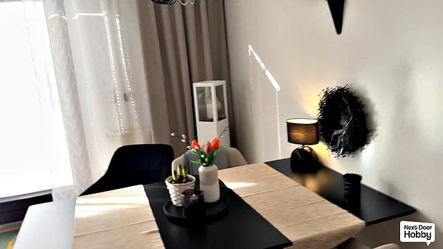 Horny redhead gets fucked hitchhiking