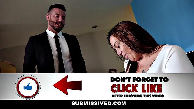 жена прикинула секретаршу к кровати и шутит над изменой