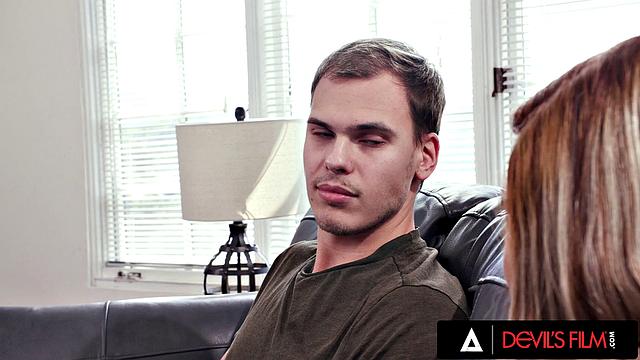 DEVILS FILM - Sexy Busty Trans Brittney Kade Gets Ass Fucked By Friend's Boyfriend