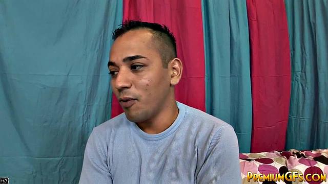 Cum drenched bukkake fetish slut