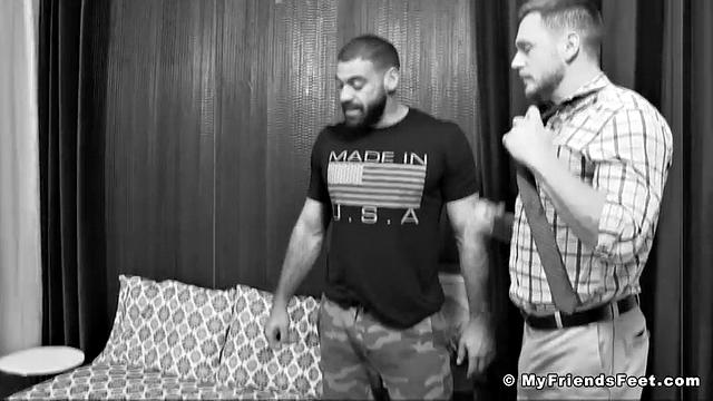 Hans &amp;amp; Ricky's Foot Fetish Hookup - Hans