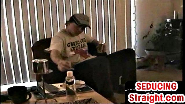 Cockhungry mouthfucked by str8 jock