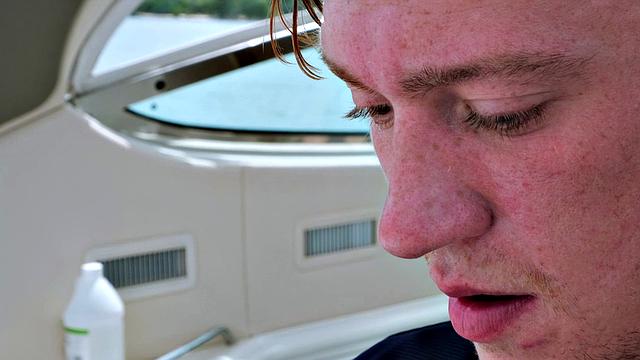 Big-busted bikini babe Billi Bardot's boat rendezvous